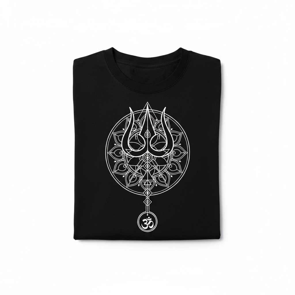 Trishul Tee - Folded