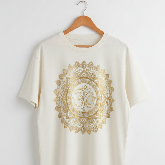 Om Mandala Tee - On Hanger
